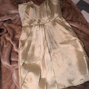 Champagne formal dress